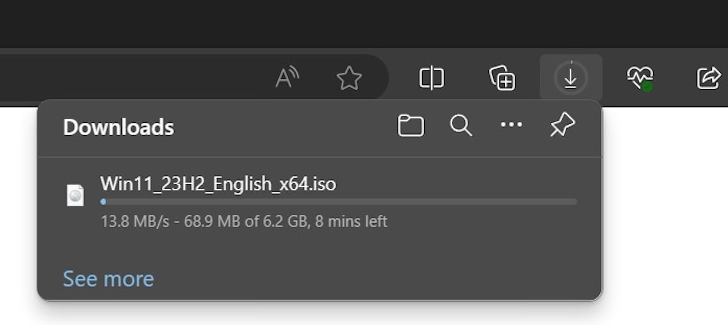 Windows 11: Når du laster ned den nyeste installasjonsfilen for Windows 11, må du sette av 6,24 GB plass på harddisken bare til nedlastingen.